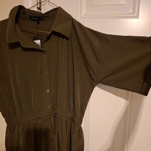 Short-sleeved Jumpsuit